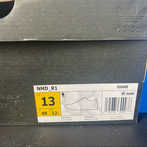 Adidas Originals NMD R1 Green Black Trainers Running Shoe Sneaker Men Sz - Picture 15 of 15